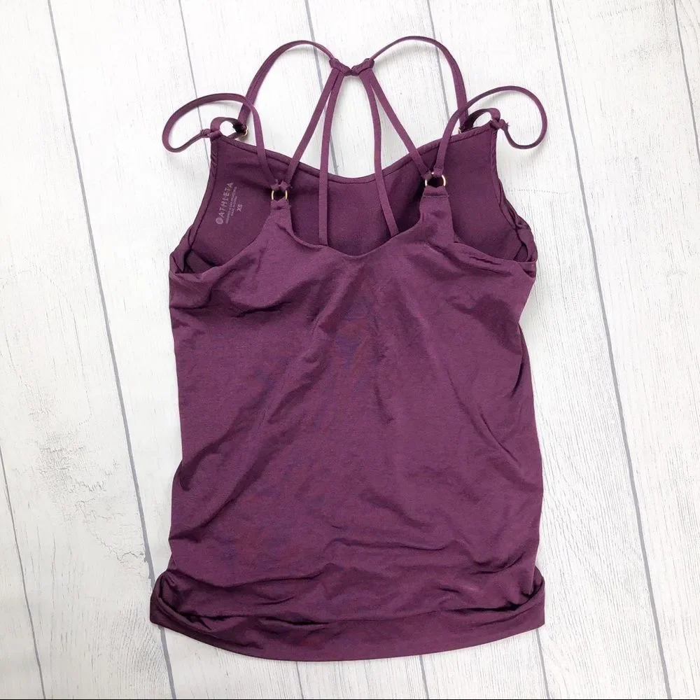 Athleta Amethyst‎ Aqualuxe Tankini XS
